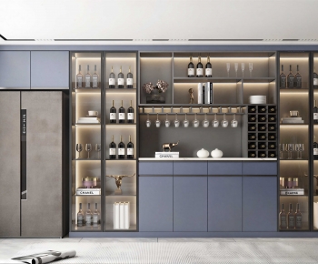 Modern Wine Cabinet-ID:584400894