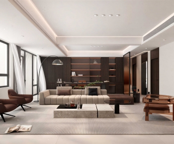 Modern A Living Room-ID:615530979