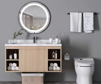 Modern Bathroom Cabinet-ID:846100091