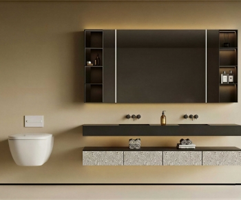 Modern Bathroom Cabinet-ID:934544093