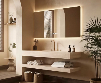 Modern Bathroom Cabinet-ID:677220115