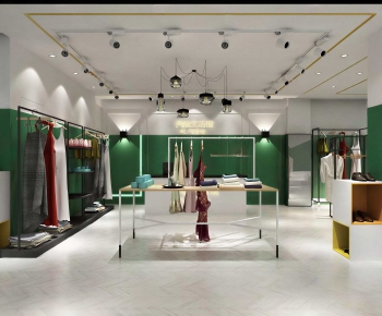 Modern Clothing Store-ID:434675936