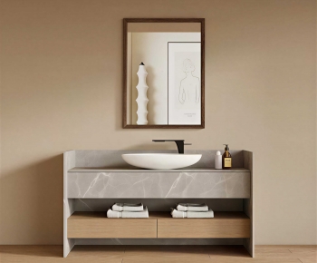 Modern Bathroom Cabinet-ID:129147059