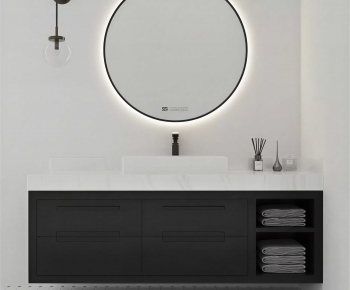 Modern Bathroom Cabinet-ID:186764008