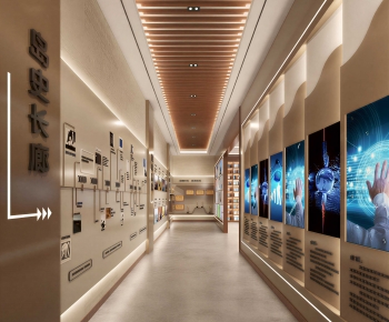 Modern Exhibition Hall-ID:523550998