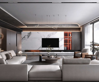 Modern A Living Room-ID:229032994