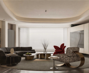 Modern A Living Room-ID:455274115