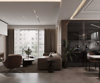 Modern A Living Room-ID:553714045