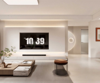 Modern A Living Room-ID:358346943
