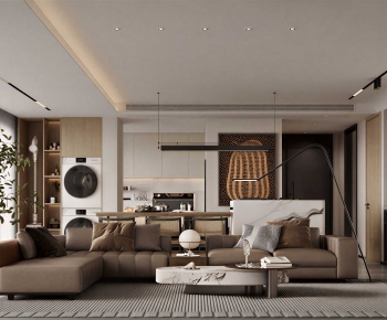 Modern A Living Room-ID:307477002