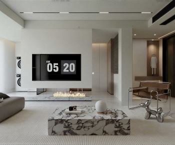 Modern A Living Room-ID:186448107
