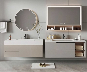 Modern Bathroom Cabinet-ID:462832936