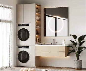 Modern Bathroom Cabinet-ID:540676128