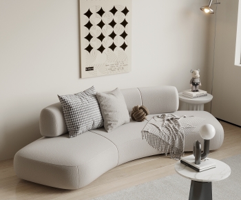 Modern Three-seat Sofa-ID:546278003