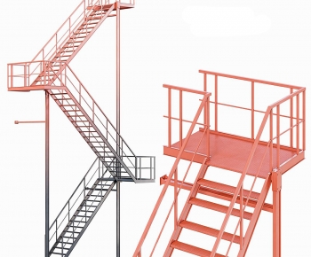 Industrial Style Staircase-ID:581363928