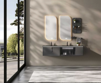Modern Bathroom Cabinet-ID:587539728