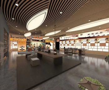 Modern Exhibition Hall-ID:842906958
