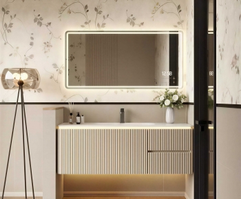 Modern Bathroom Cabinet-ID:981198076