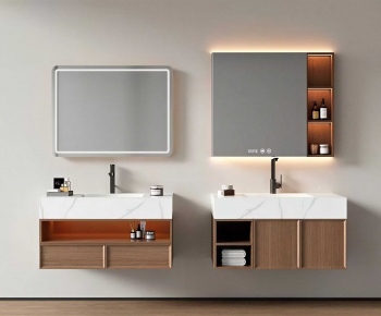 Modern Bathroom Cabinet-ID:572624929