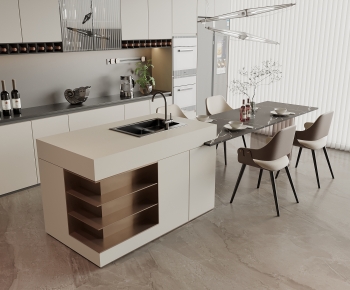 Modern Dining Table And Chairs-ID:804872045