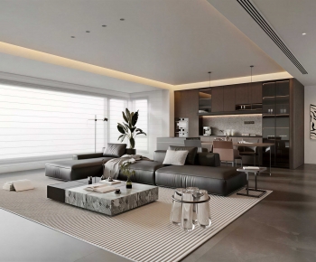 Modern A Living Room-ID:363946919