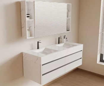 Modern Bathroom Cabinet-ID:594384914