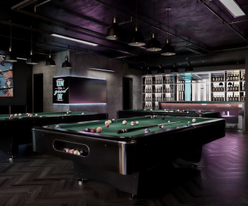 Modern Billiard Room-ID:215990075
