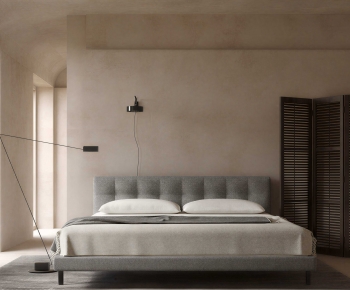 Modern Double Bed-ID:135886916