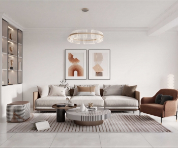 Modern A Living Room-ID:544810068