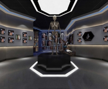 Modern Exhibition Hall-ID:101897008