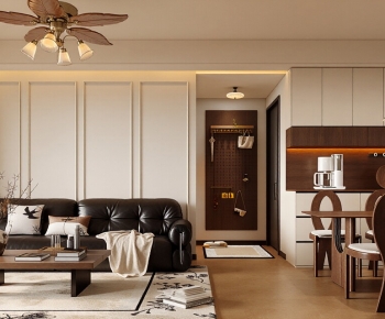 Modern A Living Room-ID:242237091