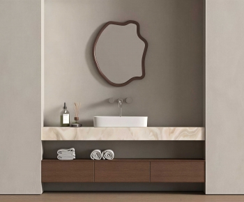 Modern Bathroom Cabinet-ID:405767922