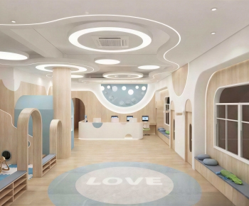 Modern Kindergarten Hall-ID:602854978