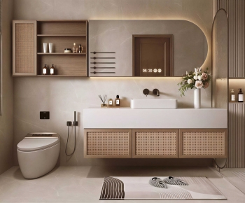 Modern Bathroom Cabinet-ID:177789932