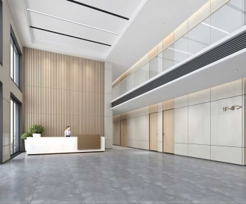 Modern Office Reception Desk-ID:225151062