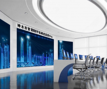 Modern Exhibition Hall-ID:823668966