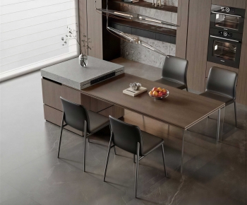 Modern Dining Table And Chairs-ID:515162947