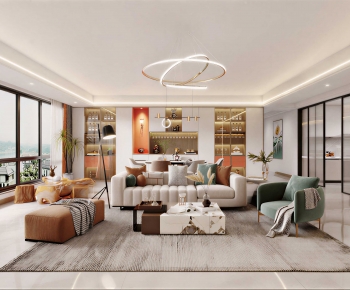Modern A Living Room-ID:920088053