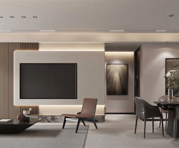 Modern A Living Room-ID:392265089