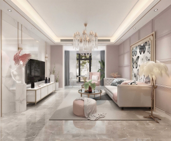 Modern A Living Room-ID:899095063