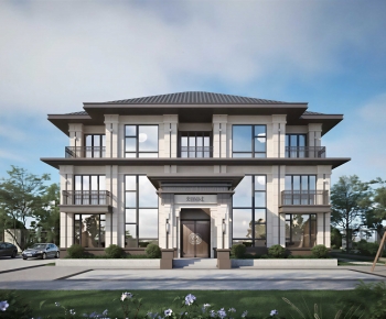 New Chinese Style Detached Villa-ID:121614933