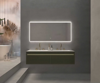 Modern Bathroom Cabinet-ID:130006073