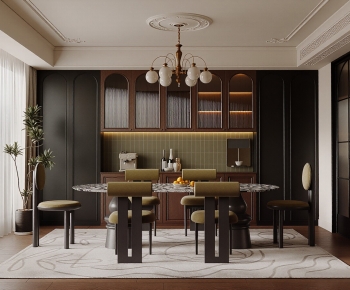 French Style Dining Room-ID:786962039