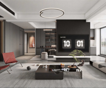 Modern A Living Room-ID:976095919