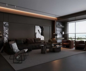 Modern A Living Room-ID:847678909