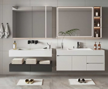 Modern Bathroom Cabinet-ID:977334024