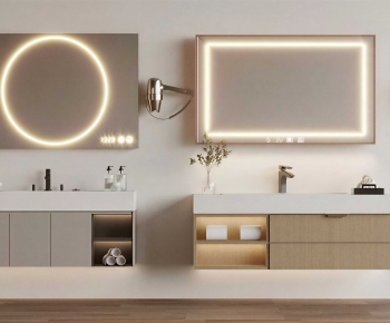 Modern Bathroom Cabinet-ID:167369852