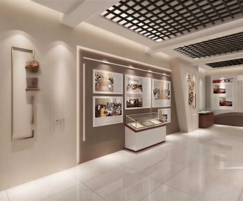 Modern Exhibition Hall-ID:652482036