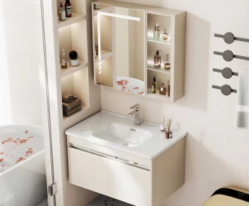 Modern Bathroom Cabinet-ID:420783041