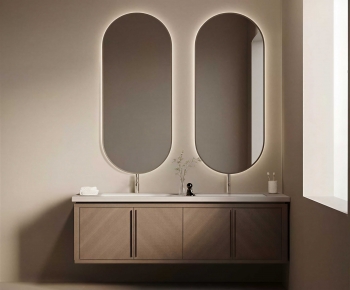 Modern Bathroom Cabinet-ID:443187002